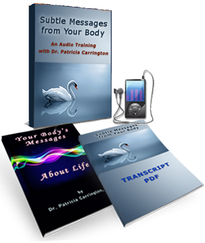 subtle messages from your body product - by Dr. Patricia Carrington