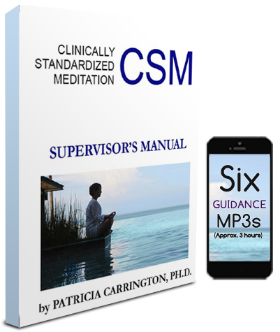 Clinically Standardized Meditation Supervisor's Kit by Dr. Patricia Carrington