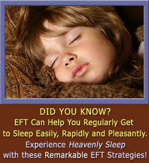 girl sleeping, EFT for sleep problems