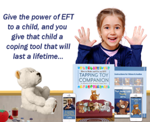 tapping toy, eft for children, little girl, ebooks, mp4, mp3