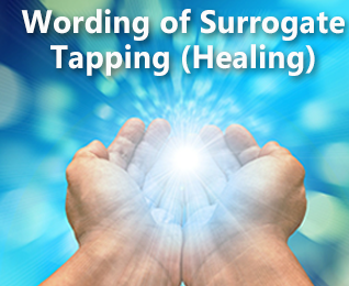 healing hands reaching, surrogate eft tapping, healing