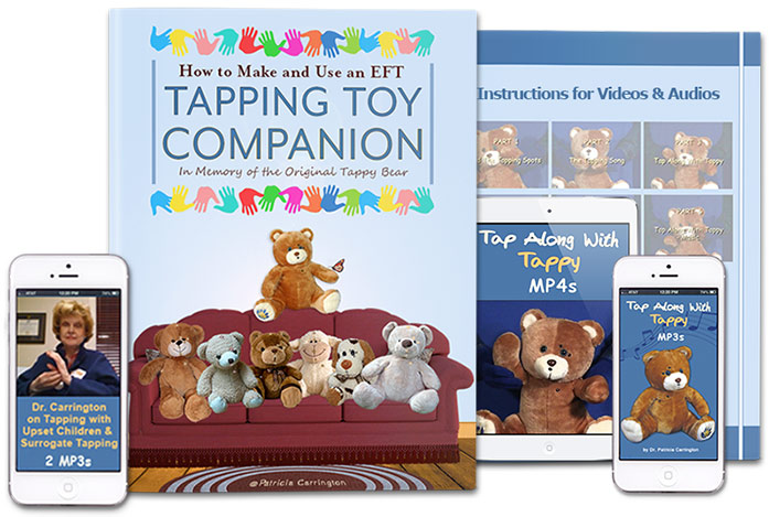 ebooks, mp4s, mp3s, how to make and use an eft tapping toy companion, dr. patricia carrinton