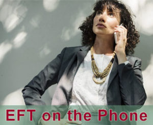 woman waiting on the phone, use eft