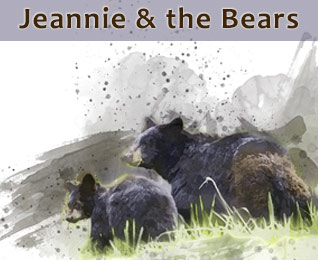 painting of bears, jeannie and the bears EFT story image