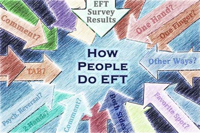 how people do eft image, colored arrows with topics