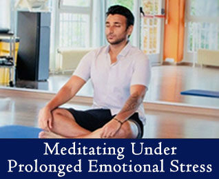 meditating under stress